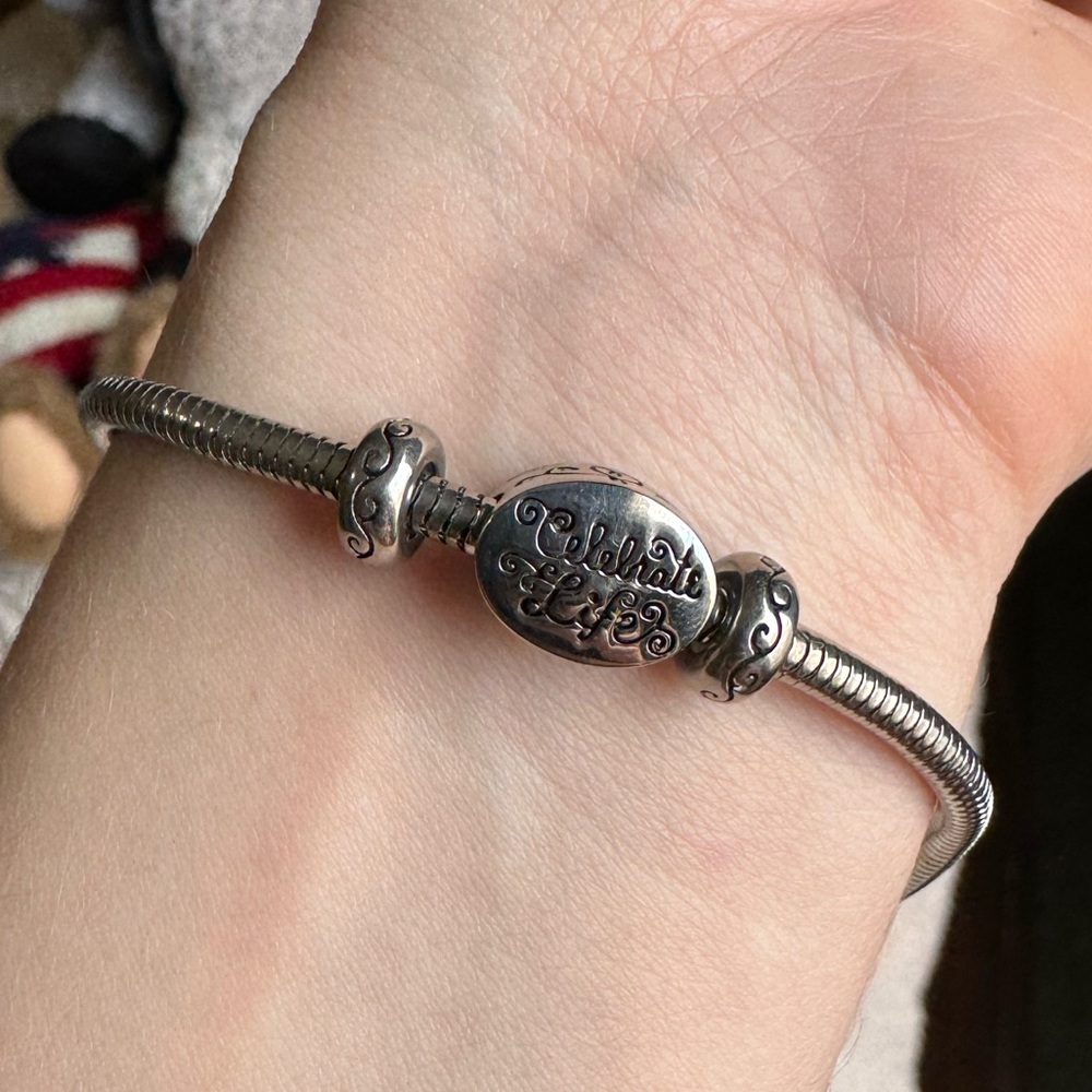 Metal Rope Bracelet // Celebrate Life